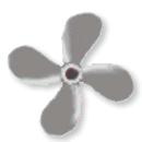 spinning propeller